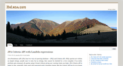Desktop Screenshot of halasa.com