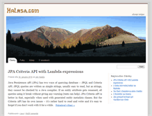 Tablet Screenshot of halasa.com